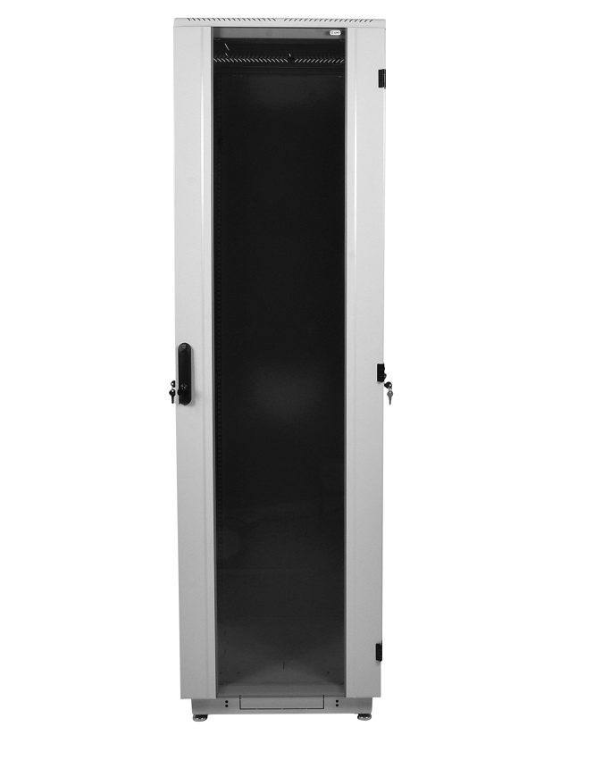 ЦМО ШТК-М-42.6.6-1ААА Шкаф напольный 42U (600x600), дверь стекло