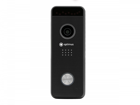 Optimus DSH-1080 (черный)_v.1 Вызывная панель видеодомофона