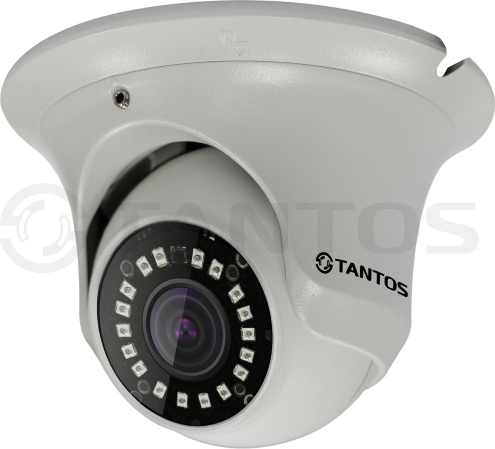 Tantos TSi - Ee20FP (3.6) 2Mp IP видеокамера уличная антивандальная с ИК подсветкой