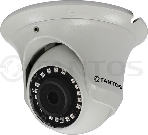 Tantos TSc-E1080pUVCf (3.6) 2Mp Купольная видеокамера UVC (4в1), антивандальная, 1/2.9" SONY Exmor CMOS Sensor, 1920х1080, 0.01лк(цвет), 0.001лк(ч/б), 0лк с ИК, "день/ночь", мех. ИК-фильтр