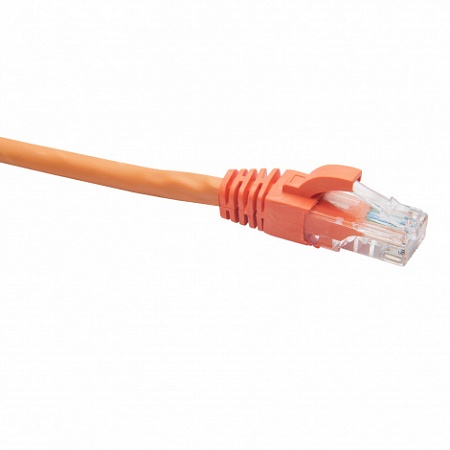 DATAREX RJ45-RJ45 U/UTP Cat.5e LSZH нг(А)-HF (DR-181809) Патч-корд (коммутационный шнур) 2м, оранжевый