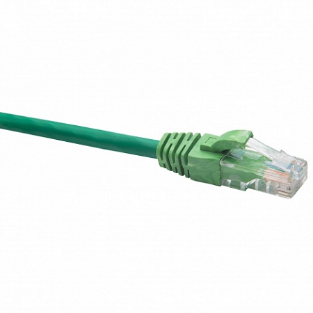 DATAREX RJ45-RJ45 U/UTP Cat.5e LSZH нг(А)-HF (DR-181207) Патч-корд (коммутационный шнур) 1м, зеленый