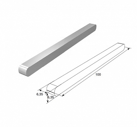 Doorhan 25048 Шпонка 6.35х6.35х100мм.