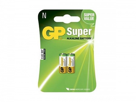 GP Super Alkaline 910A LR1 Батарея (2шт/уп)