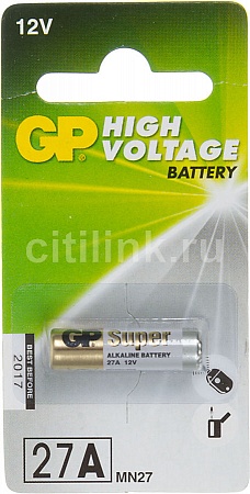 GP Super Alkaline 27A MN27 Батарея (1шт/уп)