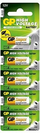 GP Super Alkaline 23AF (MN21, A23) Батарея (5шт/уп)